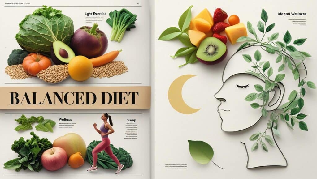 Healthy Lifestyle Tips: Simple Ways to Stay Healthy 5 balanced diet