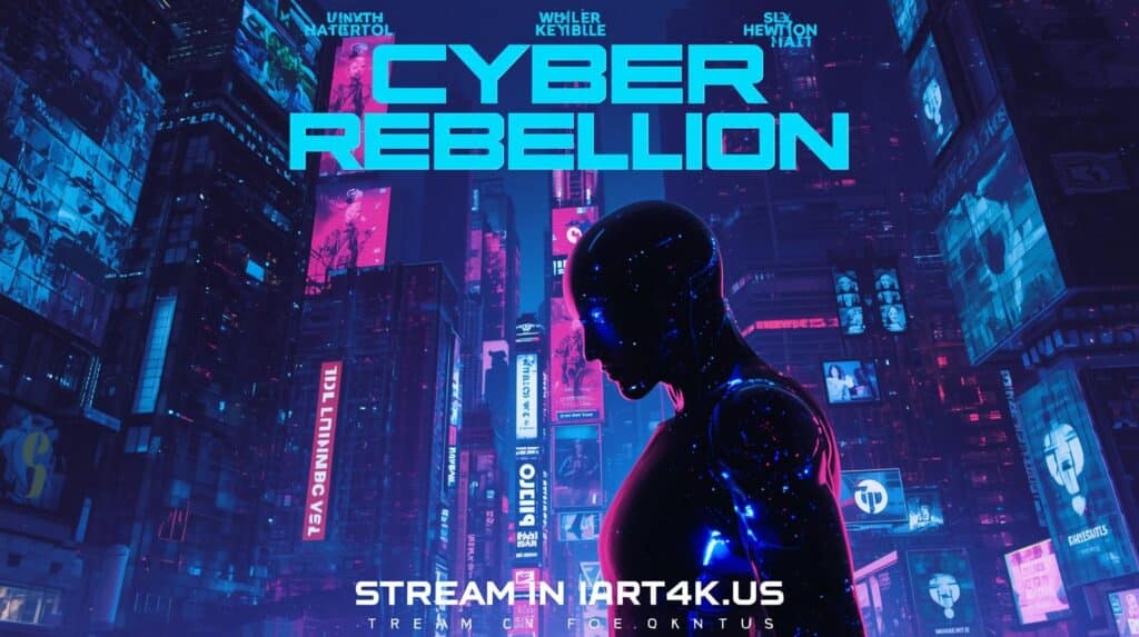 Top 10 Must-Watch 4K IPTV Movies in 2026 | Smart4K.us 5 4K IPTV movie poster for Cyber Rebellion on Smart4K.us,
