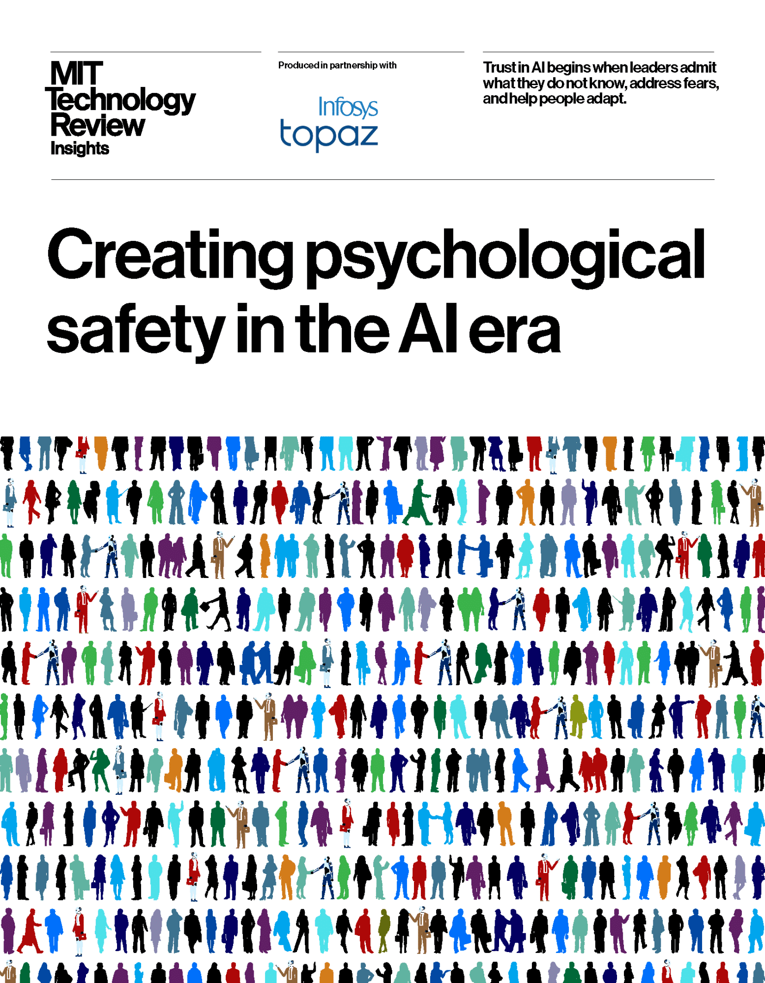 Cover MITTRI Infosys Creating psychological safety in the AI era o949NB