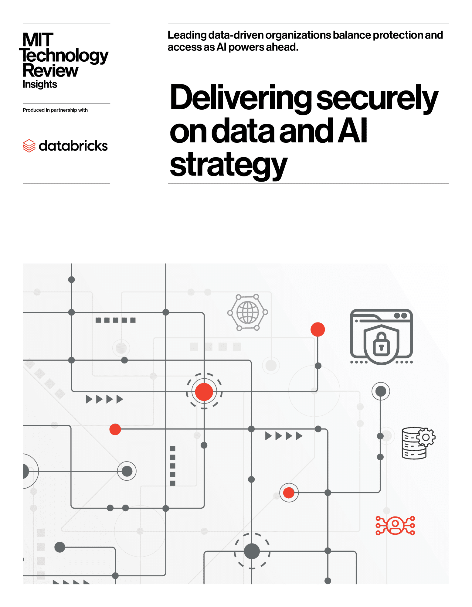 Delivering securely on data and Delivering Securely Data 1 MIT DatabricksEbrief CoverV4 101525 WaBrnN