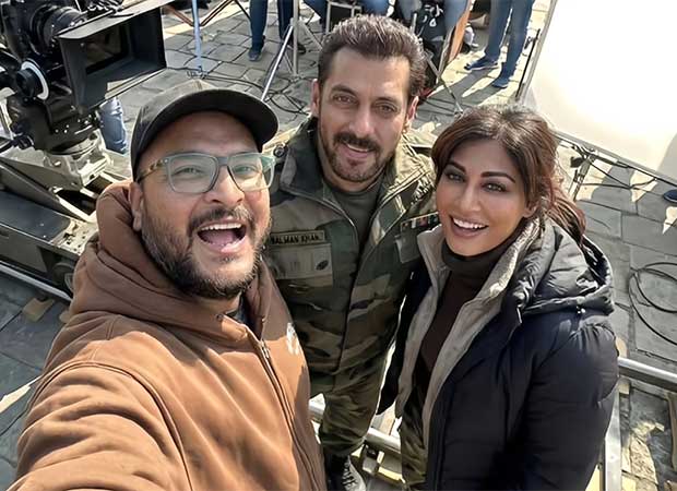 Salman Khan closes the final chapter of Battle of Galwan shoot new photo with Chitrangda Singh adds to the hype around the 2020 clash inspired war epic GhquLI