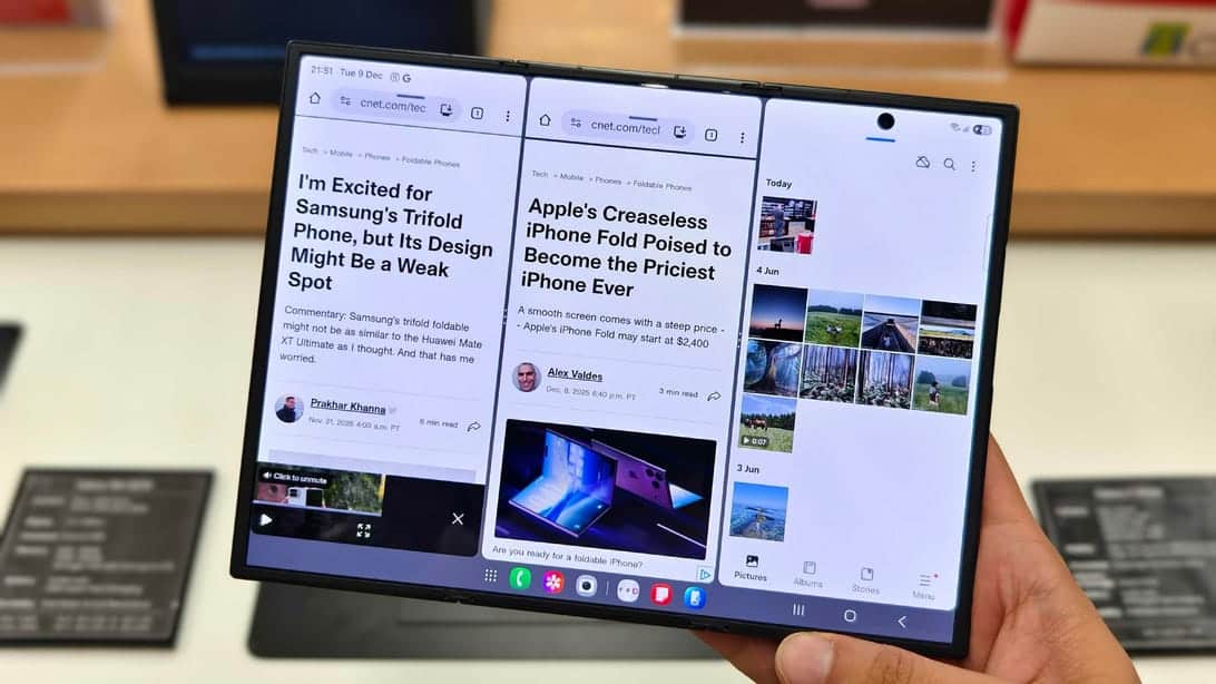 Tried Galaxy TriFold - I Tried the Galaxy Z TriFold at a Dubai Store, and Its Design Made Me a Fan 1 samsung galaxy z trifold 20251209 232111 tnvlDA