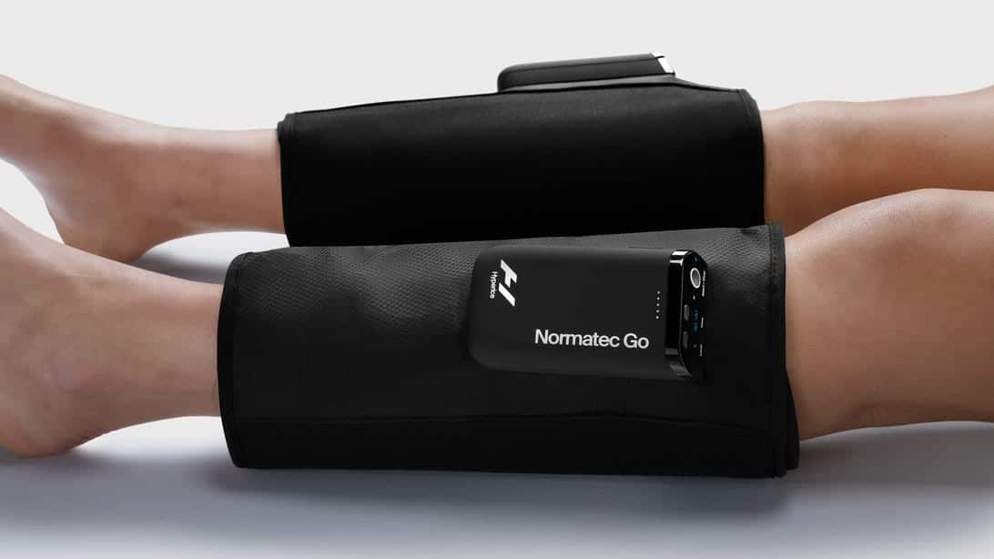 I'm a Fitness Expert and These Are My Go-To Pieces of Fitness Tech for 2026 1 normatec go M4YH6e