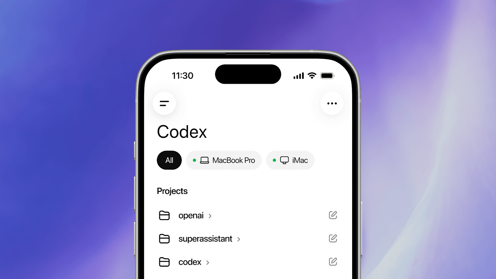 work with codex from