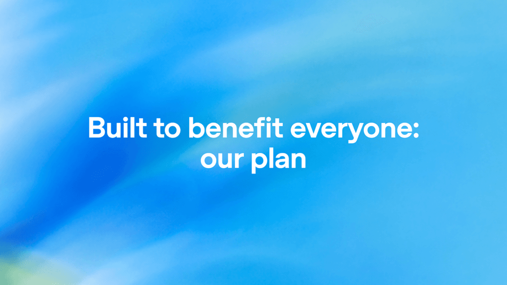 Amazing 4 Built to benefit everyone our plan 1 Amazing 4 Built to benefit everyone our plan