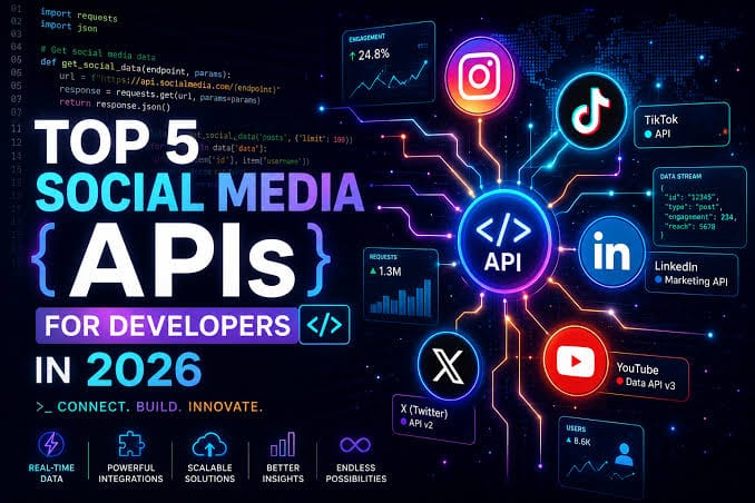 The Best Social Media APIs for Developers in 2026 2 Best Social Media