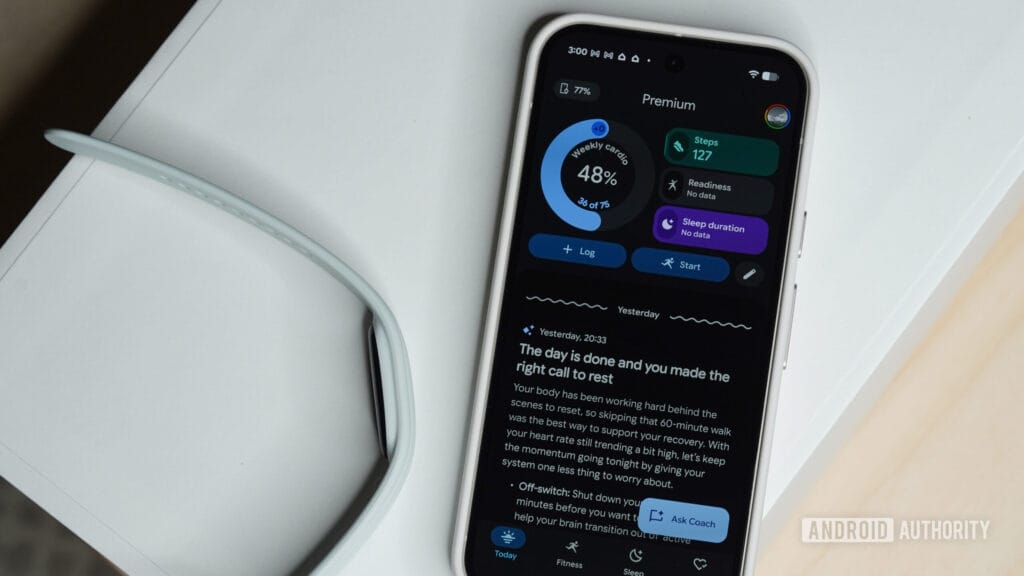 Smart 7 Fitbits new health coach is worse than my 1 Smart 7 Fitbits new health coach is worse than my