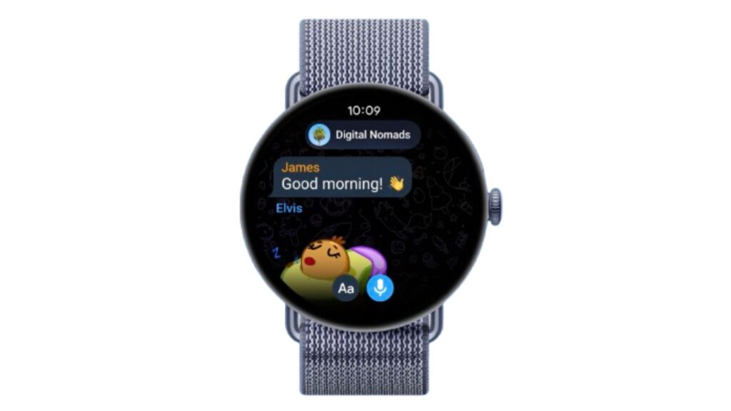 Powerful 10 Telegram returns to Wear OS with full chats