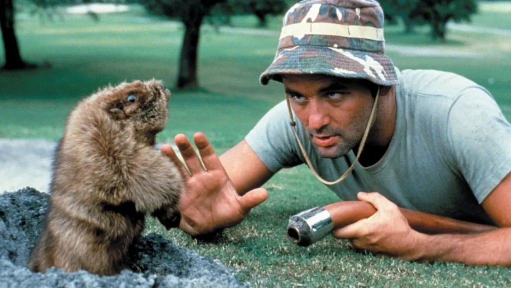 years ago the movie caddyshack hit