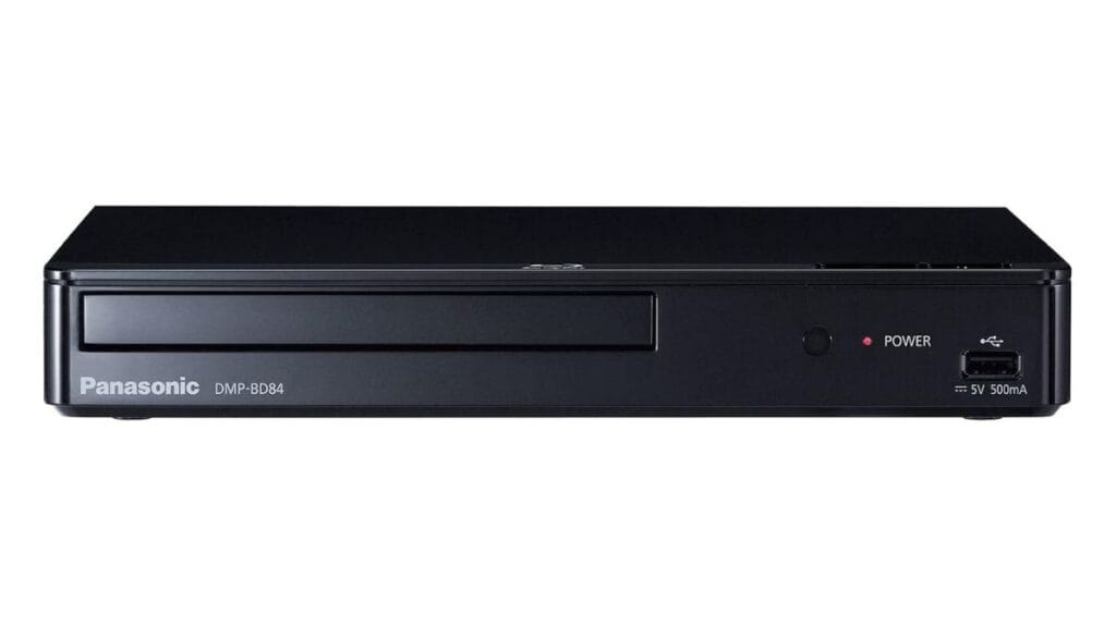 panasonic dvd & blu-ray player with