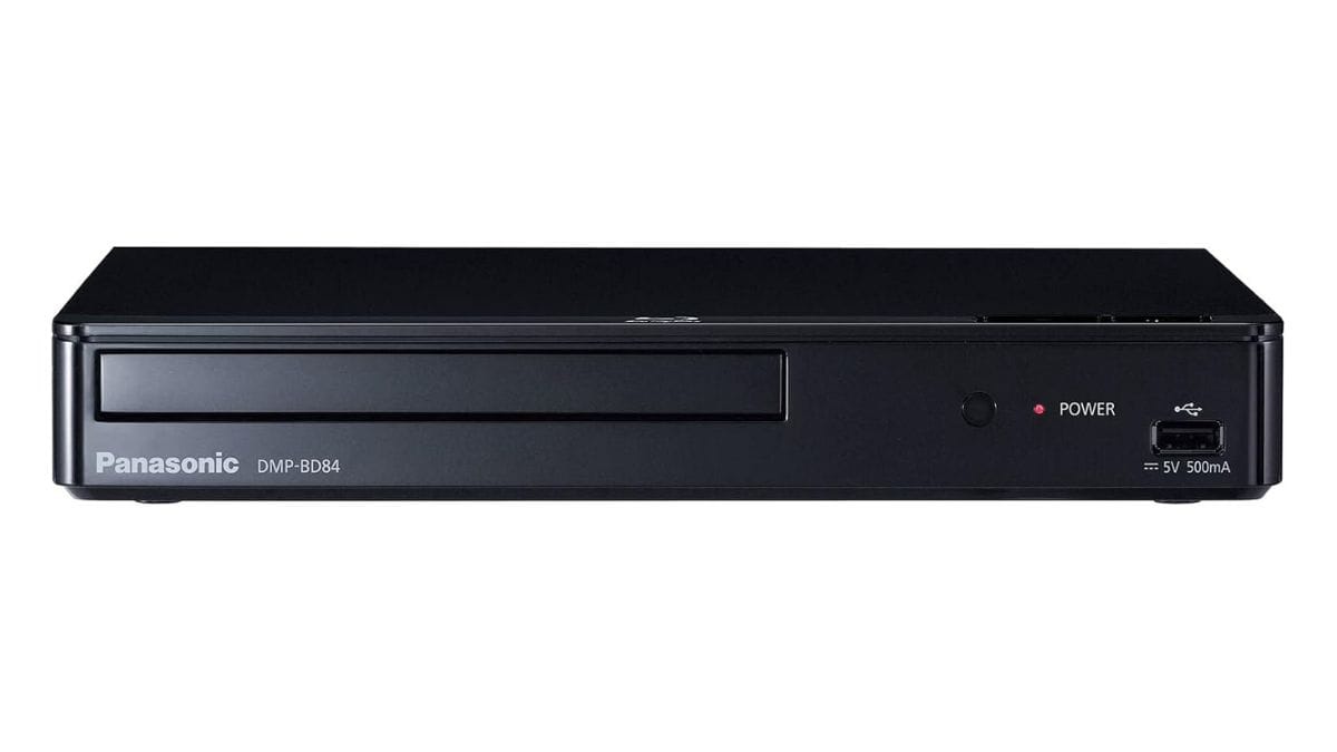 panasonic dvd & blu-ray player with