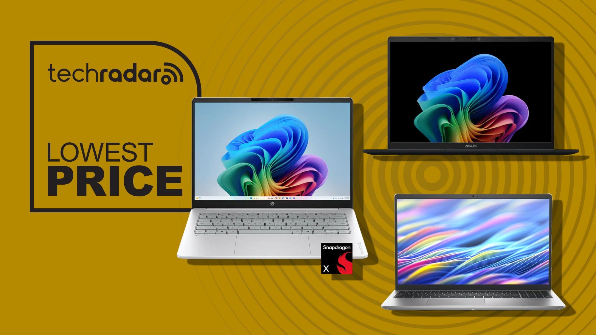 these dell, hp, and asus laptops