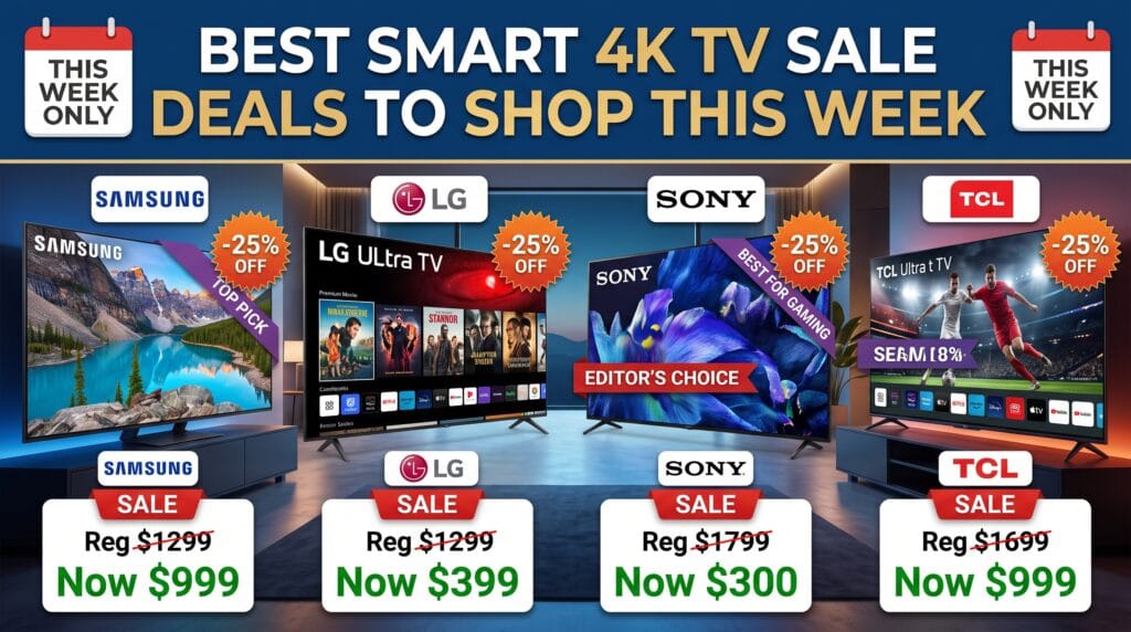 4k tv sale deals to shop