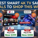 4k tv sale deals to shop