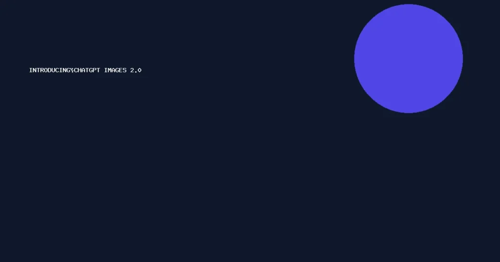 Introducing ChatGPT Images 2.0