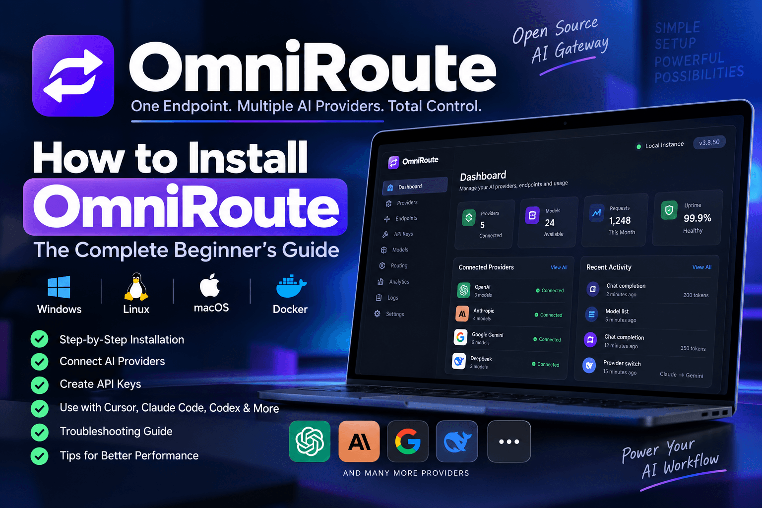 How to Install OmniRoute Complete Beginner Guide